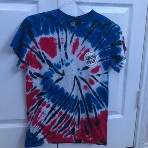 Santa Cruz skateboard short sleeve shirt